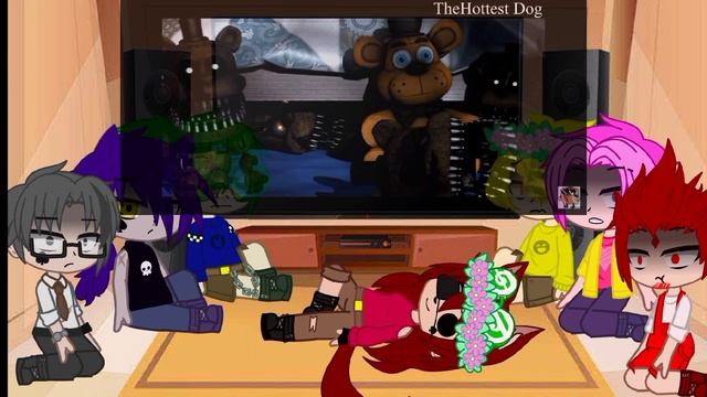 реакция 13 карт на песню из Five nights at Freddy (1~?) смотреть онлайн