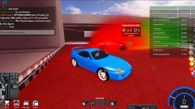 Roblox Vehicle Simulator - Toyota Supra and McLaren 650S GT-3 смотреть онлайн