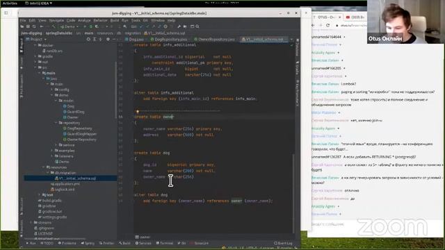 Введение в Spring Data Jdbc // Демо-занятие курса «Java Developer. Professional» смотреть онлайн