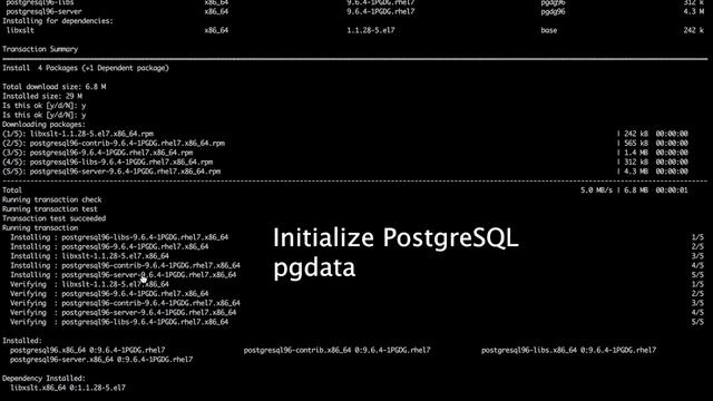 How to install PostgreSQL 9.6 on CentOS 7 смотреть онлайн