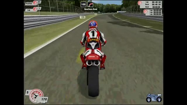 SuperBike 2000 Gameplay at Brands Hatch смотреть онлайн