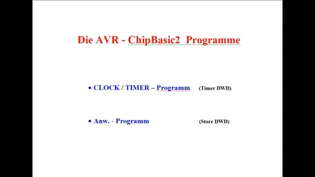 AVR ChipBasic2 Computer speichert DWD Bulletin смотреть онлайн