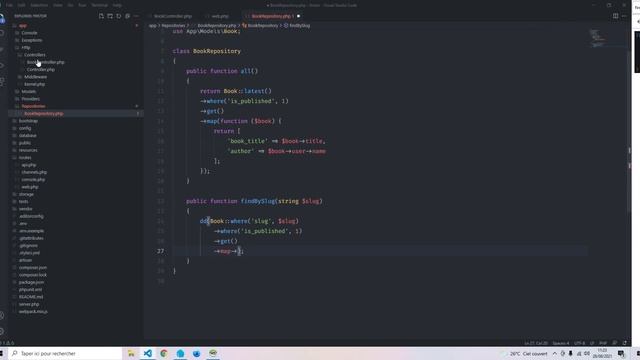 Le Repository Pattern avec Laravel смотреть онлайн
