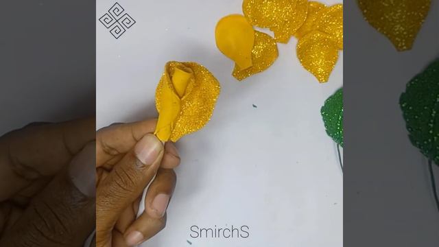 Rose Flower Making in Your Own Hand - How to Make a Rose with EVA Glitter Foam Sheet-DIY Paper Rose смотреть онлайн