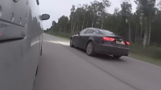 ВАЗ 2110 турбо VS Audi A5 2.0 TSFI смотреть онлайн