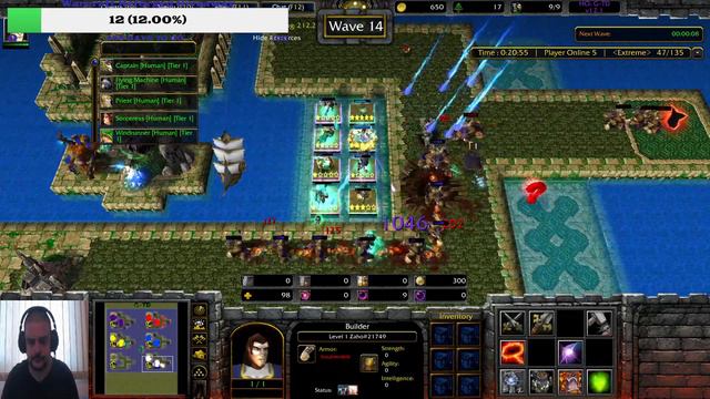 Warcraft 3 Heroic Origins Galaxy TD #18 - First time Extreme смотреть онлайн