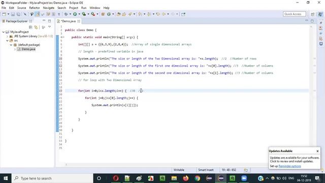 Java for Testers - Part 82 - Using for loop with a Two Dimensional Array смотреть онлайн