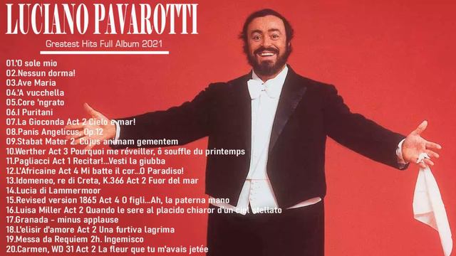 Best Of Luciano Pavarotti - Luciano Pavarotti Greatest Hits Full