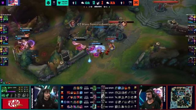 G2 vs FNC Highlights Game 1 | LEC Winter 2024 Playoffs Upper Round 2 | G2 Esports vs Fnatic G1 смотреть онлайн