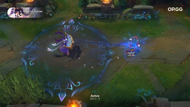 League of Legends Immortal Journey Sona OP.GG Skin Review смотреть онлайн