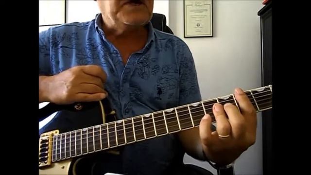 How to play One way ticket, Eruption with guitar? Chords, solos, riffs, with tabs Guitar lesson. смотреть онлайн