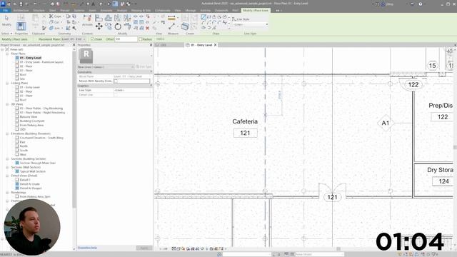 How to use Snap Mid Between Two Points in Revit (Quick Revit Snap Tutorial) смотреть онлайн