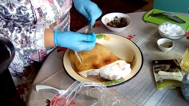 Маринуем и запекаем рульку в духовке в рукаве смотреть онлайн