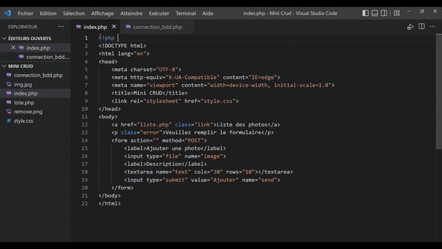Projet PHP / SQL : Insérer une Image dans une base de données смотреть онлайн
