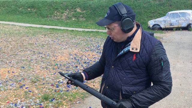 Турецкое ружье Khan A Tac 12 GА, стволы 47 см, так называемая Lupara. смотреть онлайн