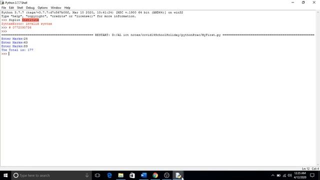 Python programs|sequence control structure| Python Examples смотреть онлайн