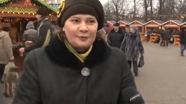 Открылась Рождественская ярмарка на Соборной площади смотреть онлайн