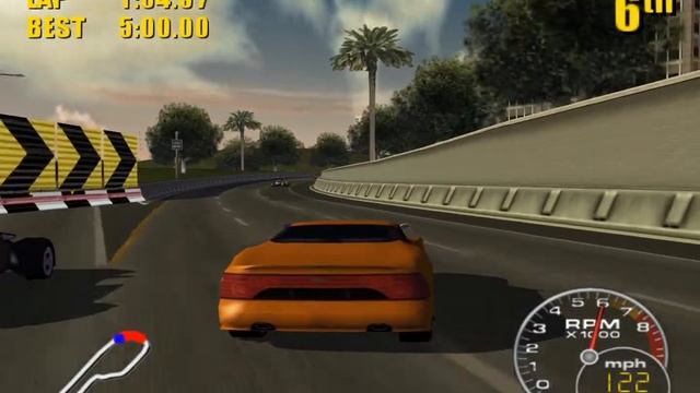 Supercar Street Challenge USA - Playstation 2 (PS2) смотреть онлайн