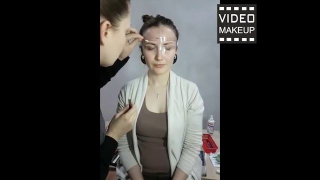 Броу-линейка для коррекции бровей смотреть онлайн