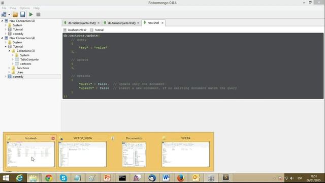 MongoDb RoboMongo смотреть онлайн