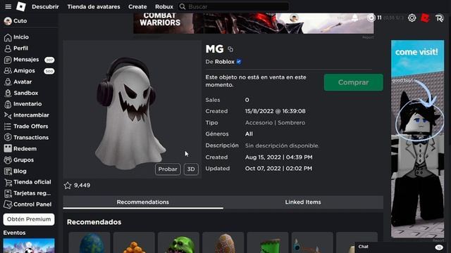 ? CONSIGUE EL PARANORMAL PARTY STARTER *LIMITED - GRATIS* EN ROBLOX! смотреть онлайн