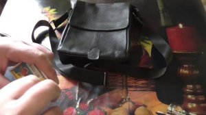 Мужская кожаная сумка-планшет Laras 10t8871.Обзор.