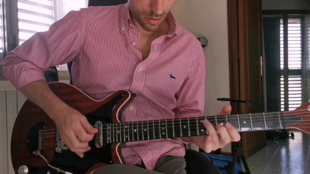 Queen - Scandal - Solo Guitar Cover смотреть онлайн