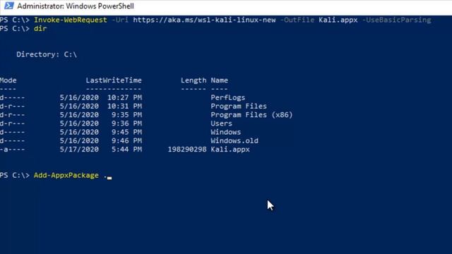 Install Kali Linux with PowerShell on Windows without Virtual Machine (WSL) смотреть онлайн