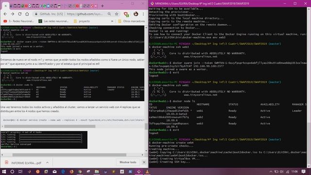 Granja web con Docker Swarm, Docker Machine y Docker Engine смотреть онлайн