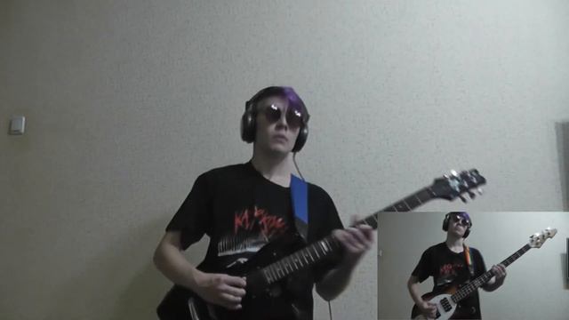 Muse - Pressure (Guitar + Bass cover) смотреть онлайн