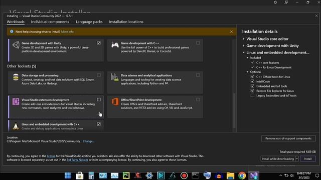 How to Install Html, C++, Python, Java, Linux with VS Installer on PC/LAPTOP/DESKTOP | 2023 смотреть онлайн