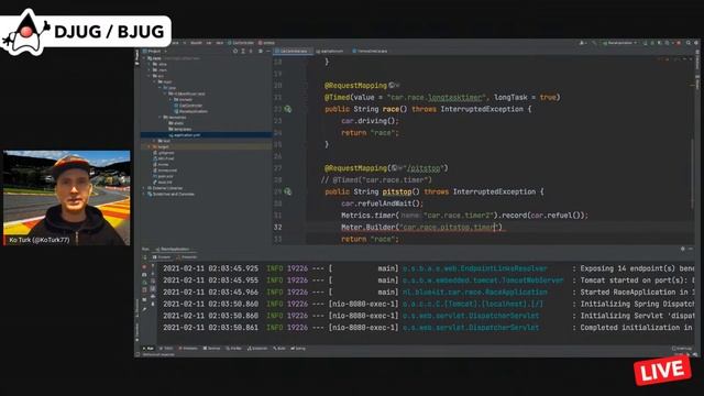 Ko Turk: Controlling your race with Micrometer and Spring Boot смотреть онлайн