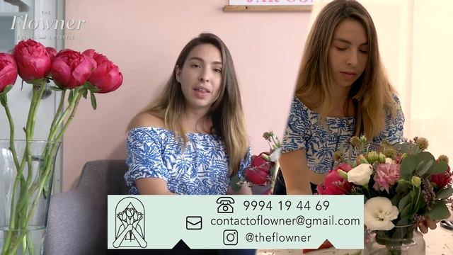 ARREGLO FLORAL CON PEONIAS - THE FLOWNER смотреть онлайн