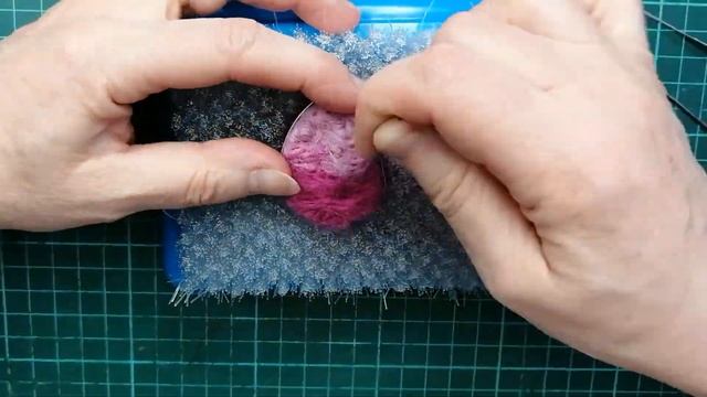 DIY Великолепный Простой Способ Сухого Валяния Цветы и Листья ASMR Craft./Needle Felting Flowers смотреть онлайн