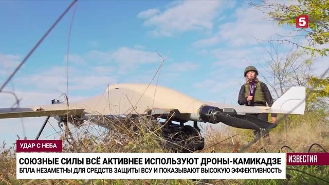 Дроны-камикадзе точно в цель бьют по боевикам ВСУ