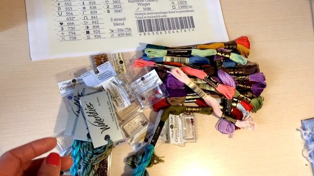 Mirabilia "The Red Lady Pirate" by Nora Corbett обзор комплекта для вышивки смотреть онлайн