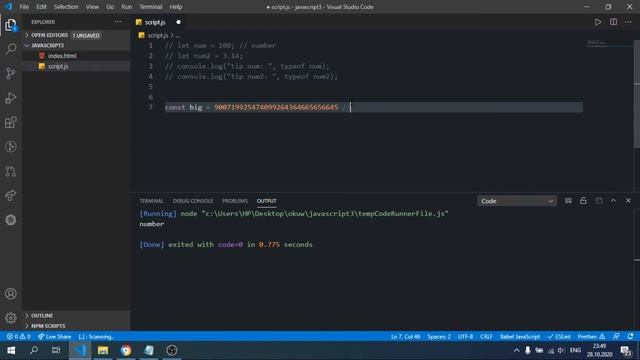 #03 JavaScript dilini giňişleýin öwrenýäris. Uchunji sapak. Turkmen dilinde. смотреть онлайн