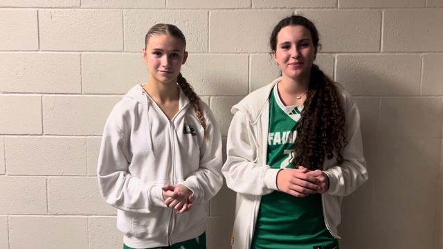 Fairland’s Bailey Russell and Bree Allen discuss win over Notre Dame смотреть онлайн