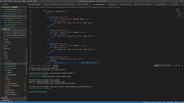 Laravel 6.X Build an Invoice Application - Part 2 смотреть онлайн