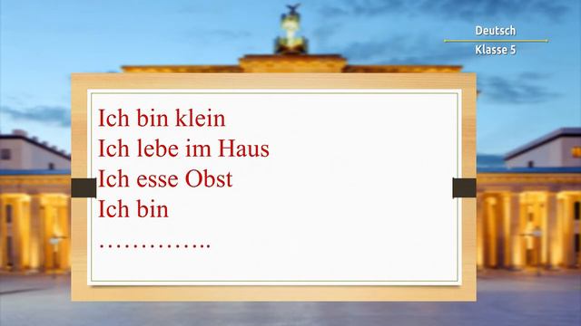 5-класс | Немецкий язык | 5. Konjugation von „lernen“, Verneinung mit „nicht смотреть онлайн
