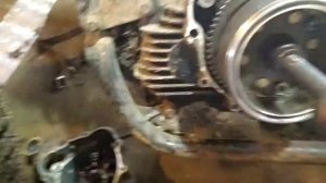 Как снять магнето с двигателя 163 fml