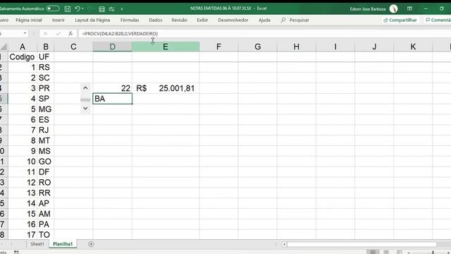NOTAS EMITIDAS 06 À 10 07 XLSX   Excel 2020 07 11 11 01 50