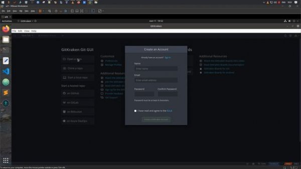 Установка GitKraken в Ubuntu 21.04 | бесплатный графический интерфейс Git для Windows, Mac, Linux