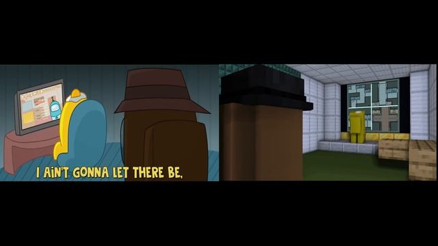 Lyin' 2 Me Among Us vs. Minecraft смотреть онлайн