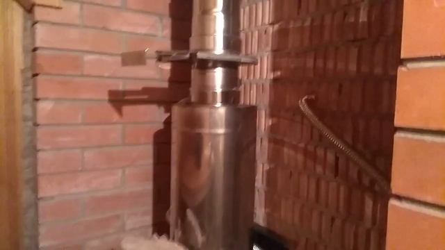 Газо-дровяная банная печь Ермак Уралочка 24. Отзыв 1