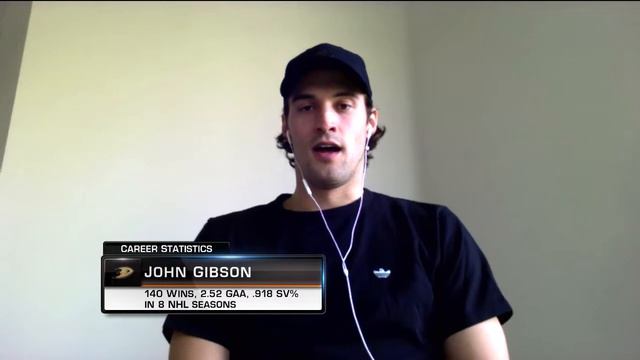 John Gibson Interview - NHL Now смотреть онлайн