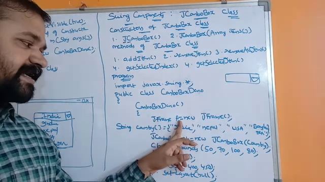 JComboBox Class || Swing Components || Swing Controls || Java Programming смотреть онлайн