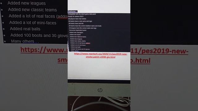 Update Game PC PES 2019 SMOKE PATCH V3 AIO Season Update 2021 смотреть онлайн