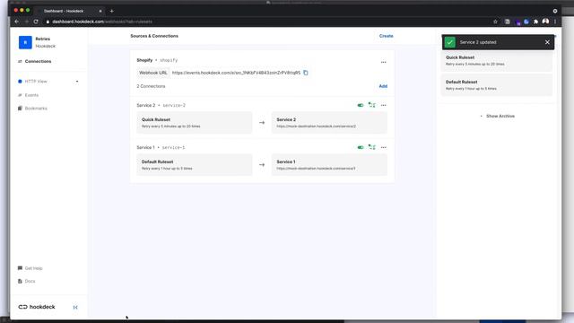 How to use Automatic, Manual, and Bulk Retries using Hookdeck UI смотреть онлайн