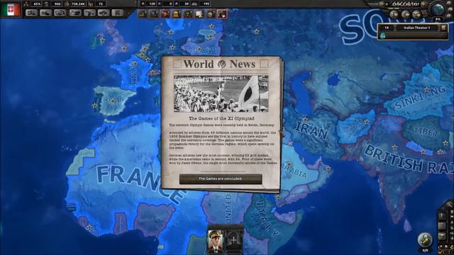 Hearts of Iron IV - With DLC Gameplay 3 (Turtorial Pt3) смотреть онлайн